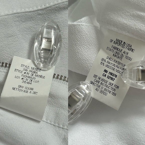 Helmet Lang Axio Crepe Top – Sz S - Picture 12 of 17